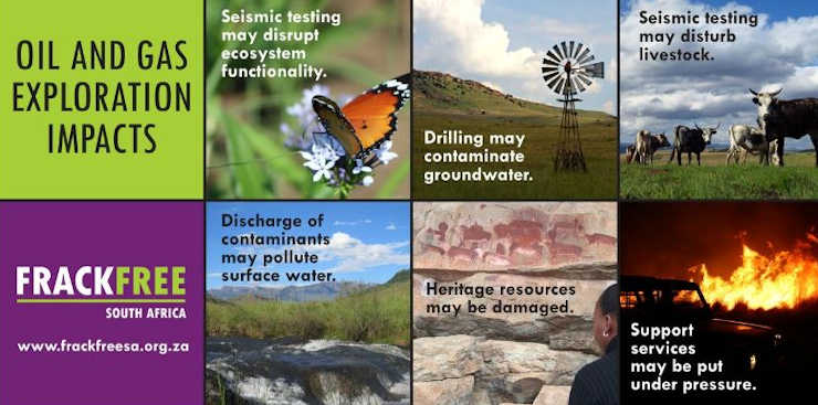 Fracking exploration impacts